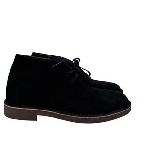 NEW Clarks Collection Black Suede Lace-Up Shoes Men’s 6.5 Women’s 8.5
